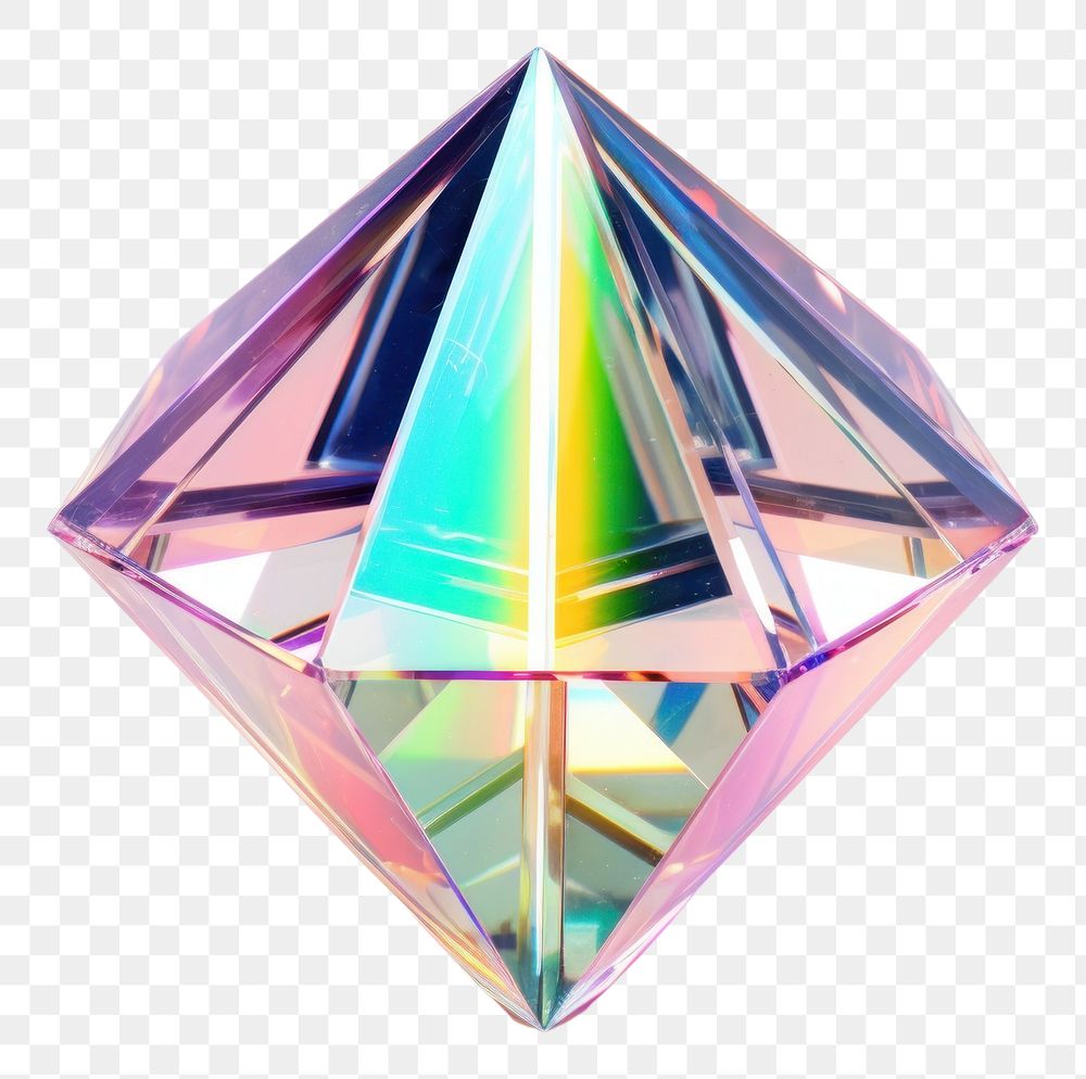PNG  Geometric gemstone jewelry diamond.