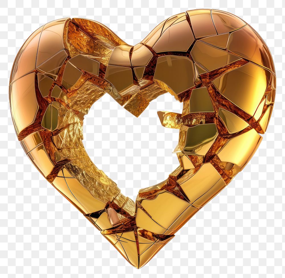 PNG Heart-shaped lock gold backgrounds broken.