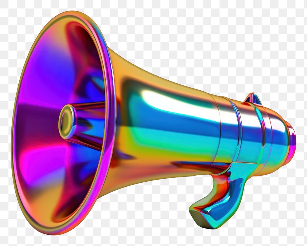 PNG  Megaphone icon horn white background electronics.