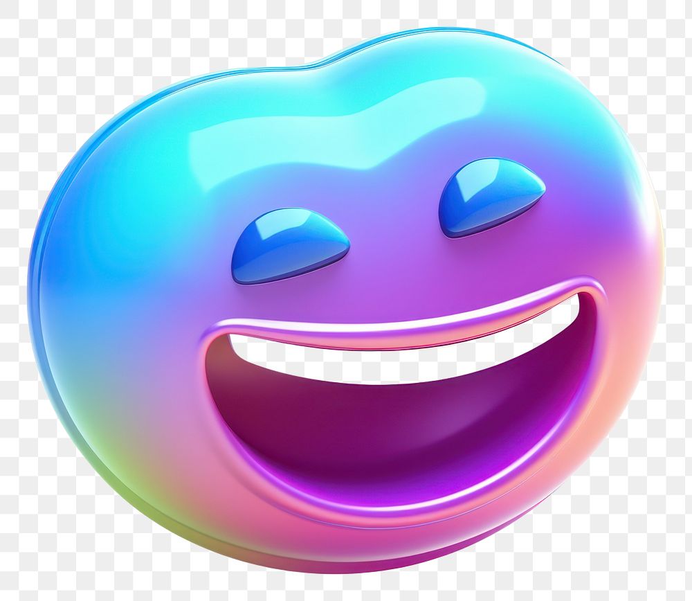 PNG  Social media emoji purple white background anthropomorphic.