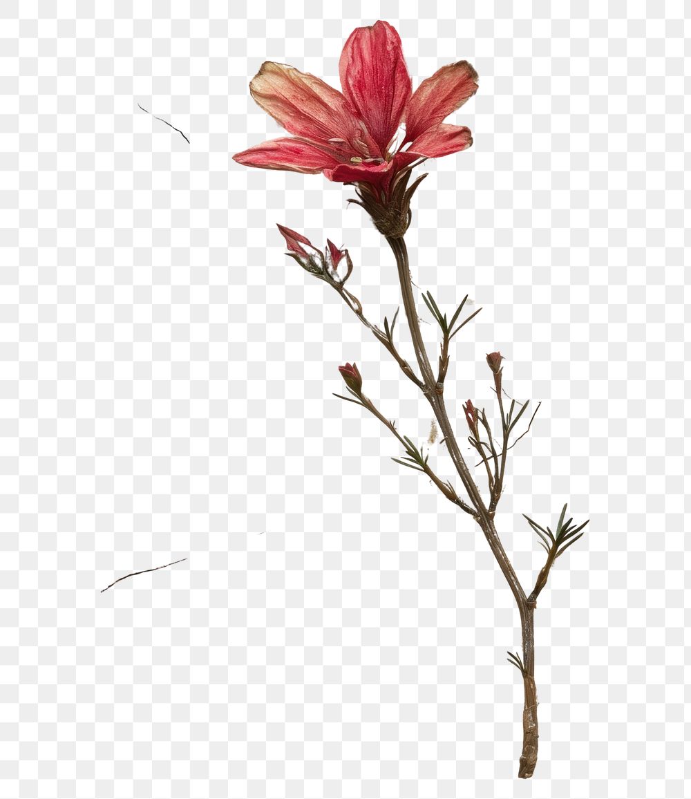 PNG Real Pressed a Christmas flower plant petal art.