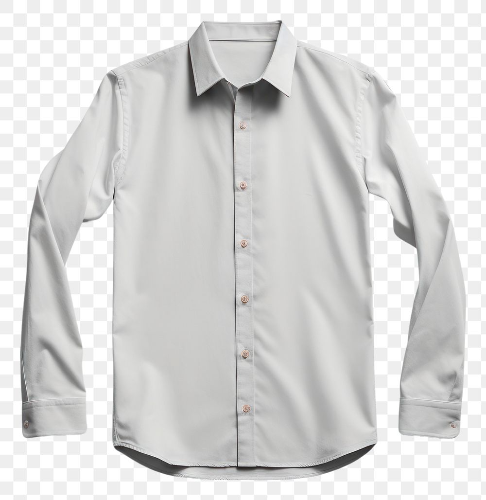 PNG  Button down shirt sleeve blouse coathanger. AI generated Image by rawpixel.