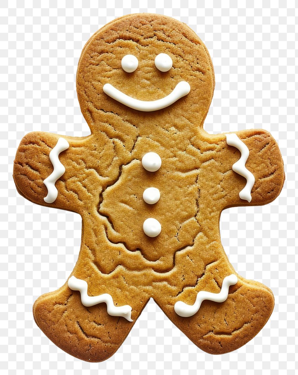 PNG Cutout cookie gingerbread biscuit food.