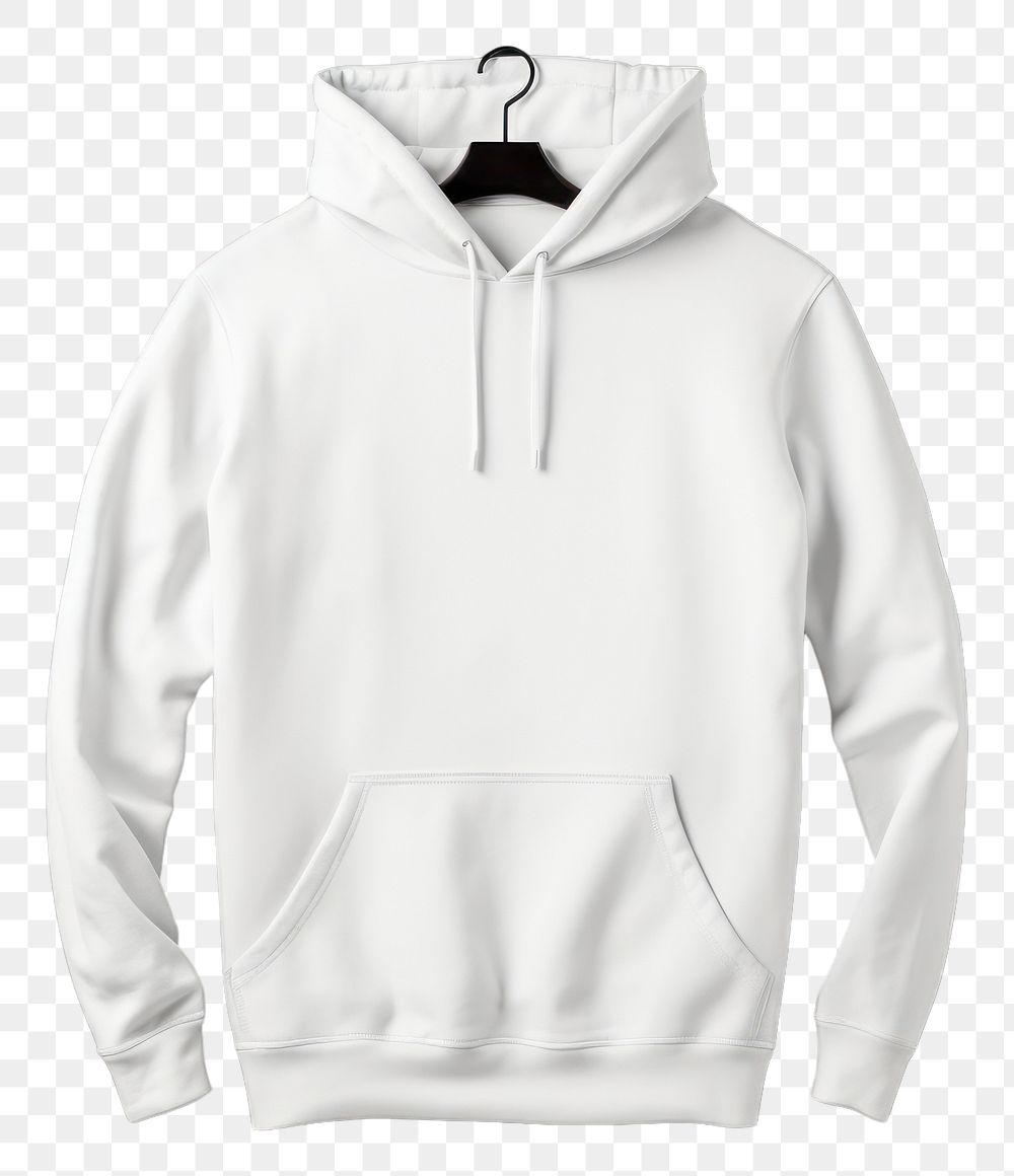 PNG  Fashion hoodie sweatshirt coathanger outerwear. AI generated Image by rawpixel.