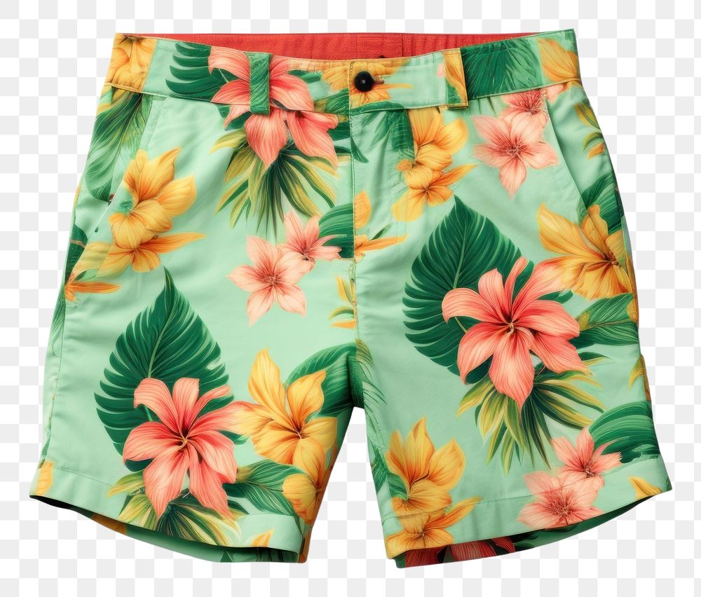 PNG  Hawaiian short shorts underpants freshness. 