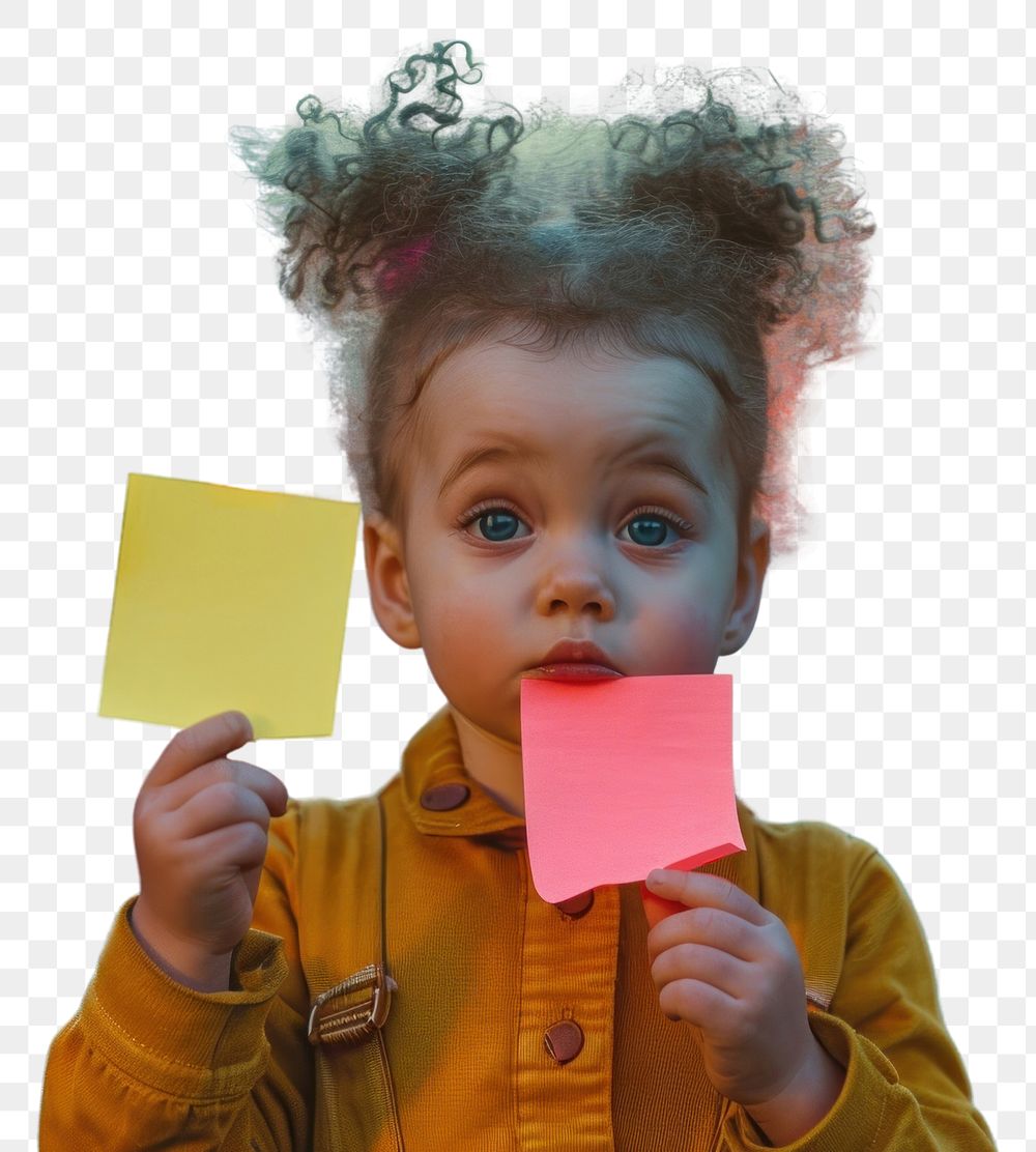 PNG Sticky notes holding road baby.