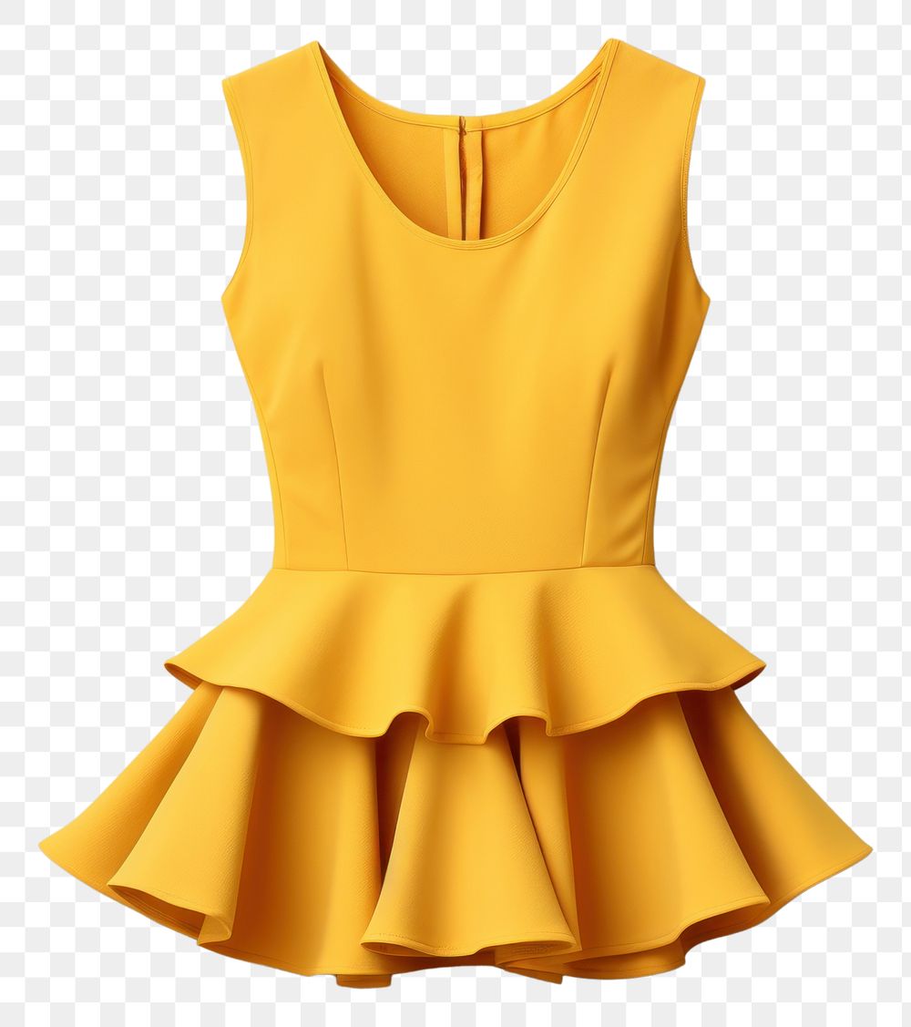 PNG  Peplum top dress coathanger outerwear. AI generated Image by rawpixel.