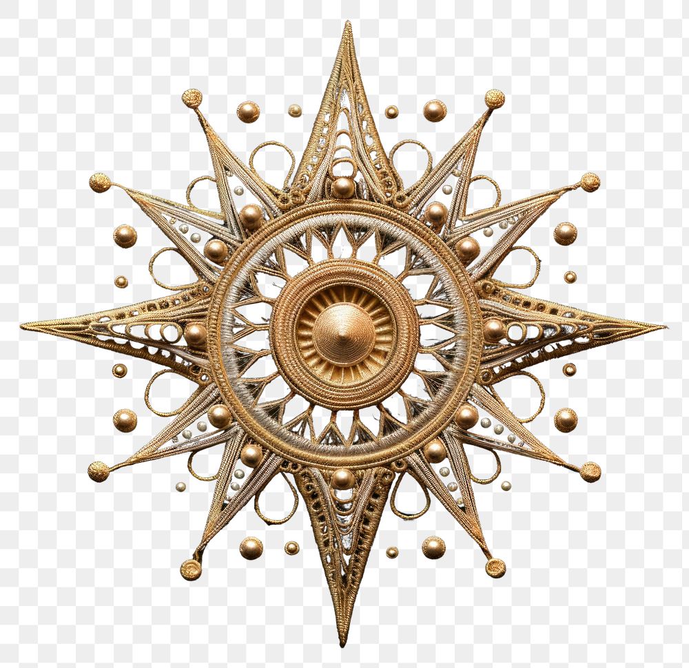 PNG  Celestial Star jewelry brooch architecture.