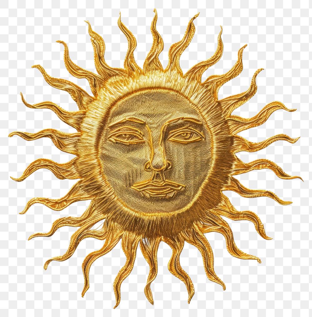 PNG  Golden Sun gold sun representation.