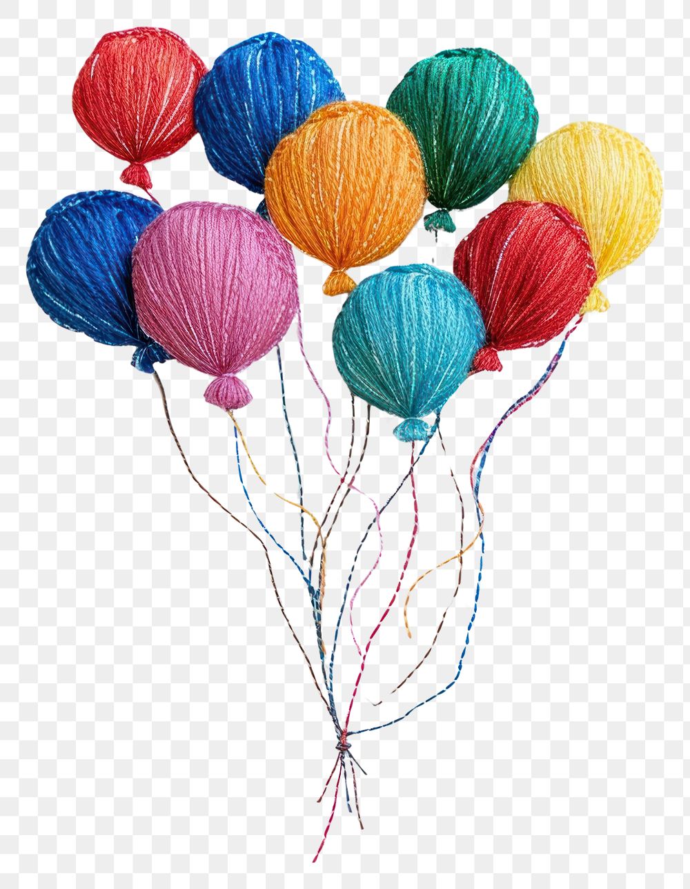 PNG  Party balloon pattern celebration anniversary.