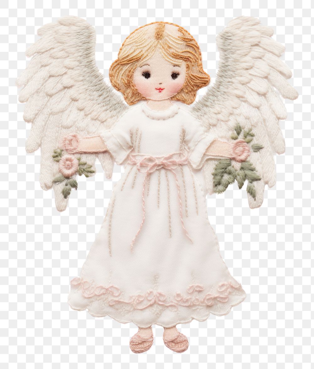 PNG  A little Angel angel toy representation.