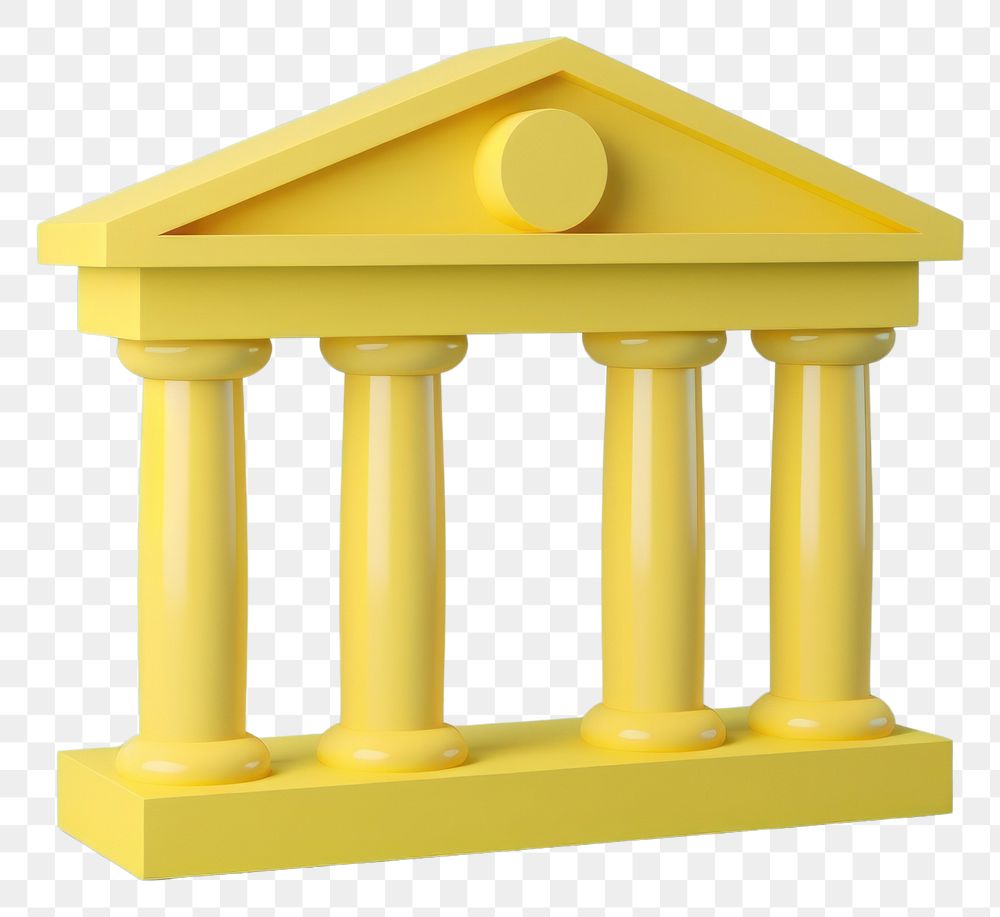 PNG  A bank architecture building column.
