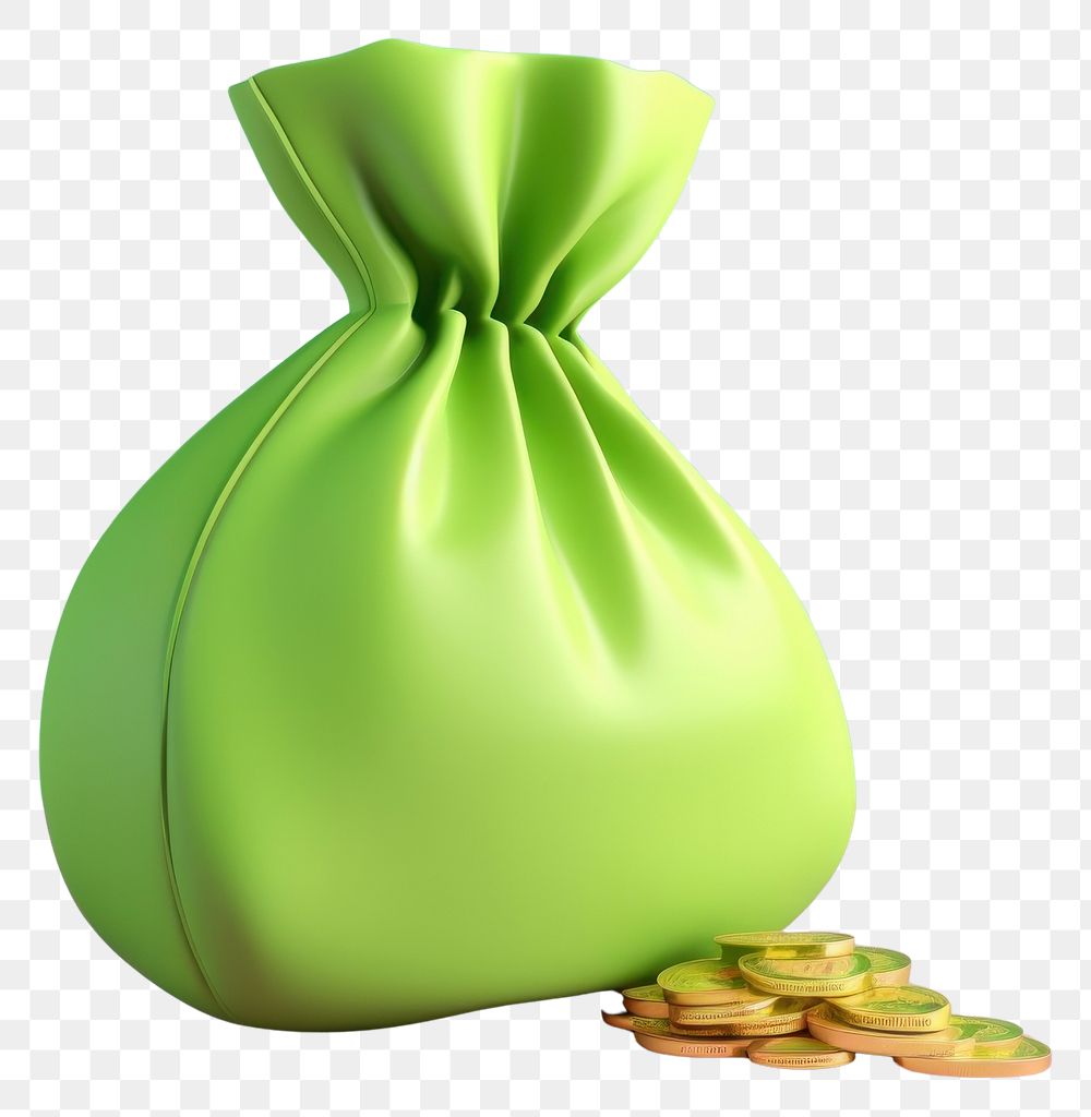 PNG  A money bag celebration investment currency.