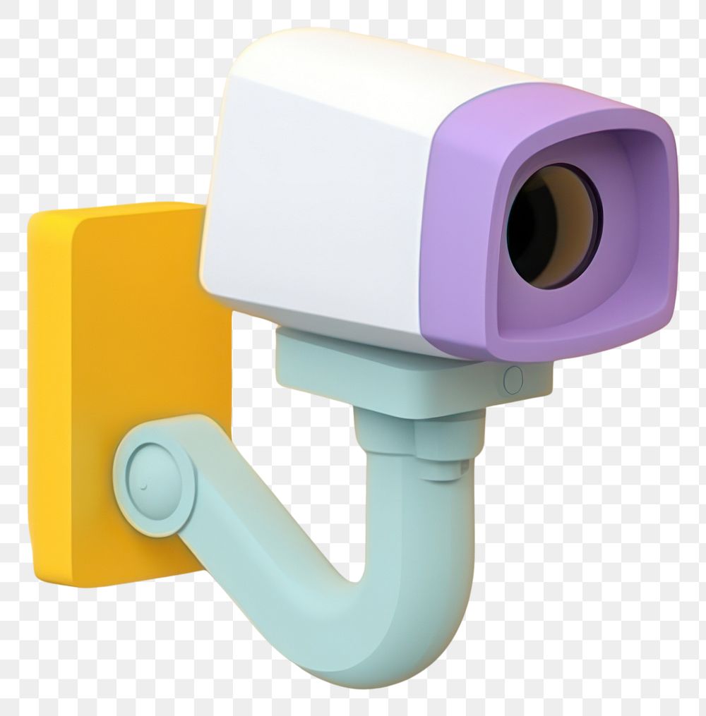 PNG  A security camera cartoon surveillance electronics.