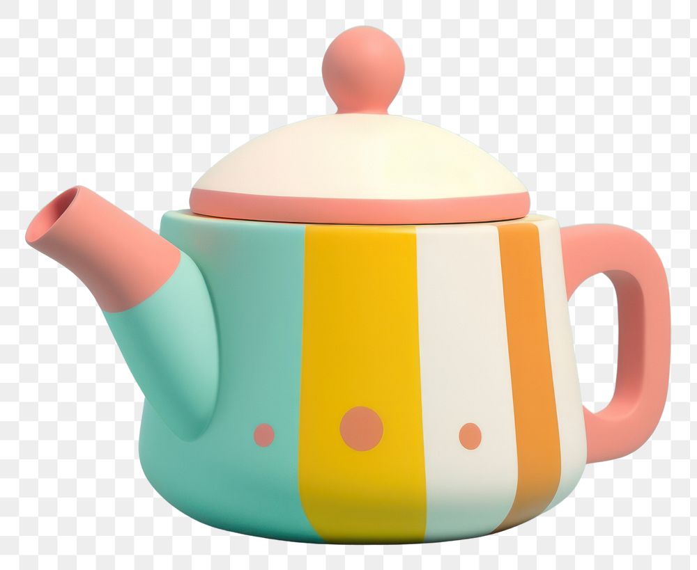 PNG  A teapot cup mug art.