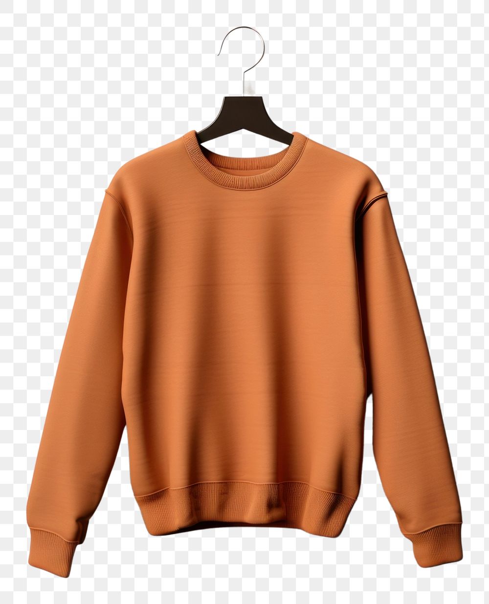 PNG  Sweater sweatshirt sleeve coathanger. 
