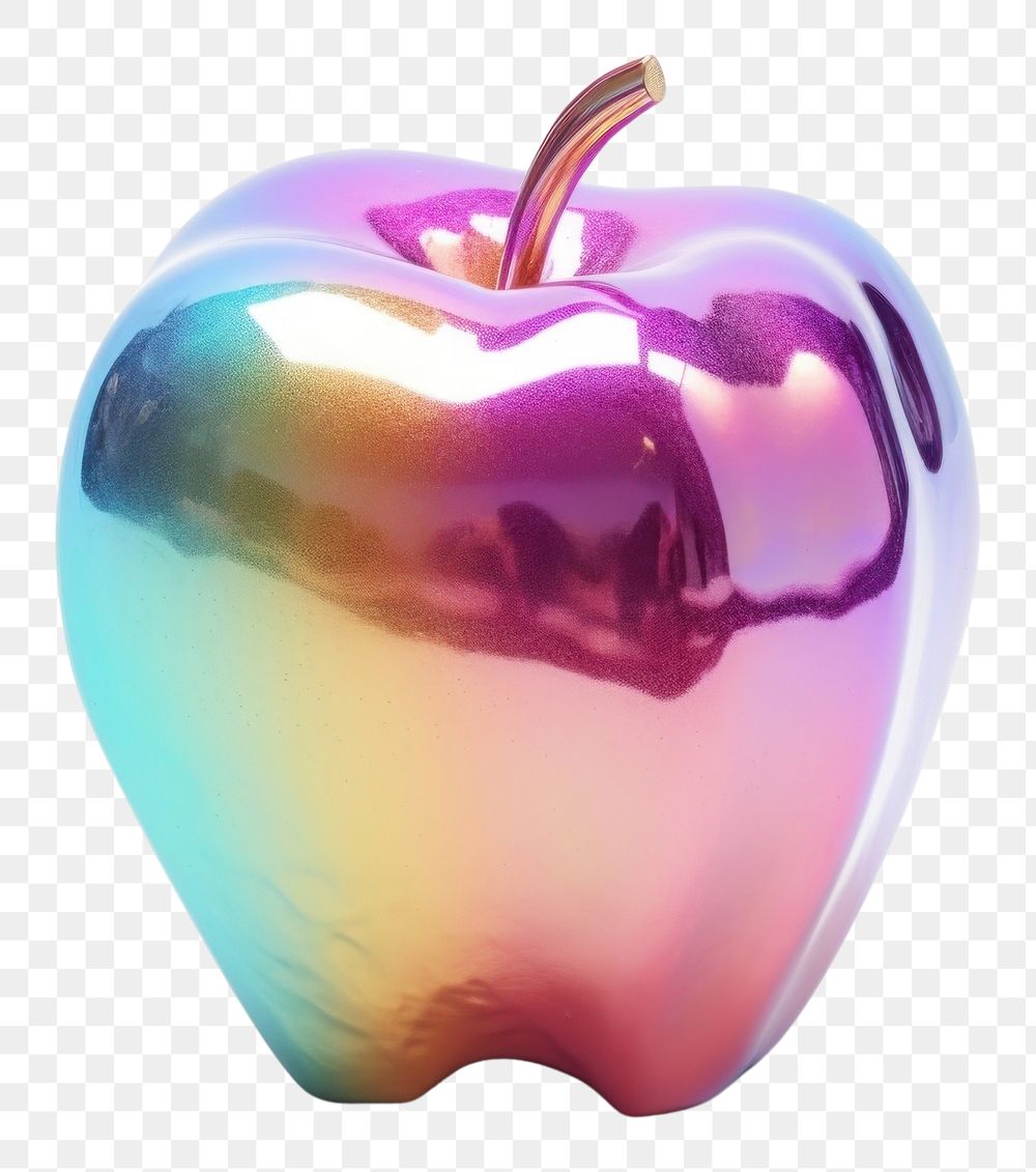 PNG Apple iridescent fruit plant food.