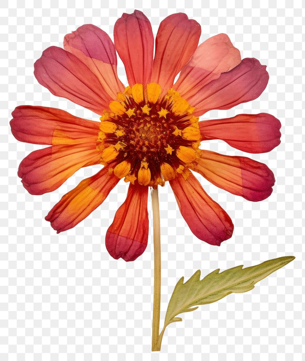 PNG Real Pressed zinnia flower Free PNG rawpixel