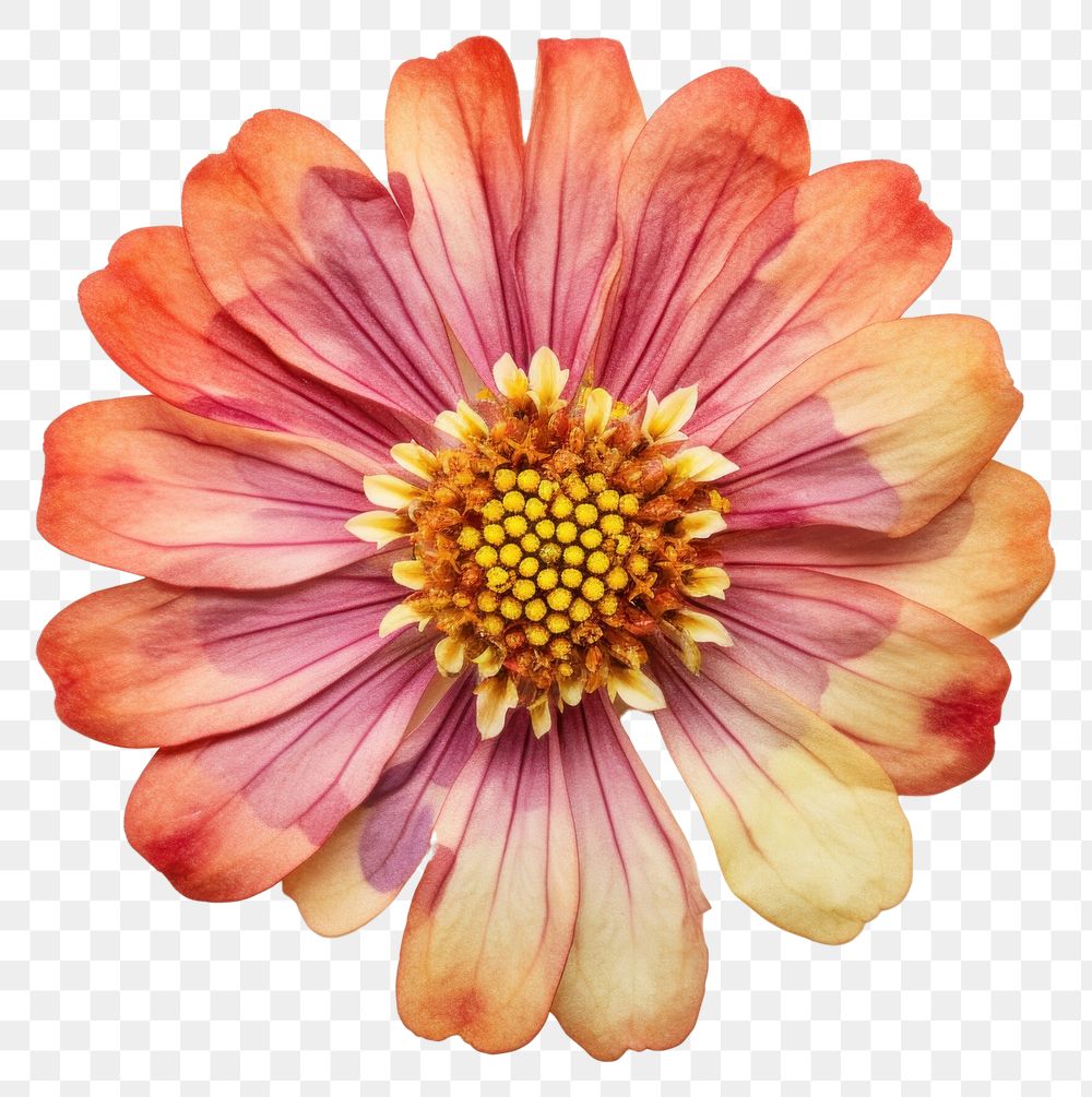 PNG Real Pressed zinnia flower Premium PNG rawpixel