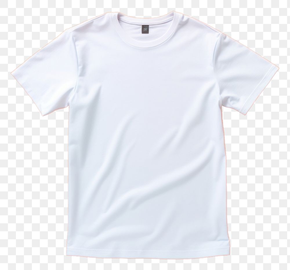 PNG Blank shirt mockup t-shirt sleeve clothing.