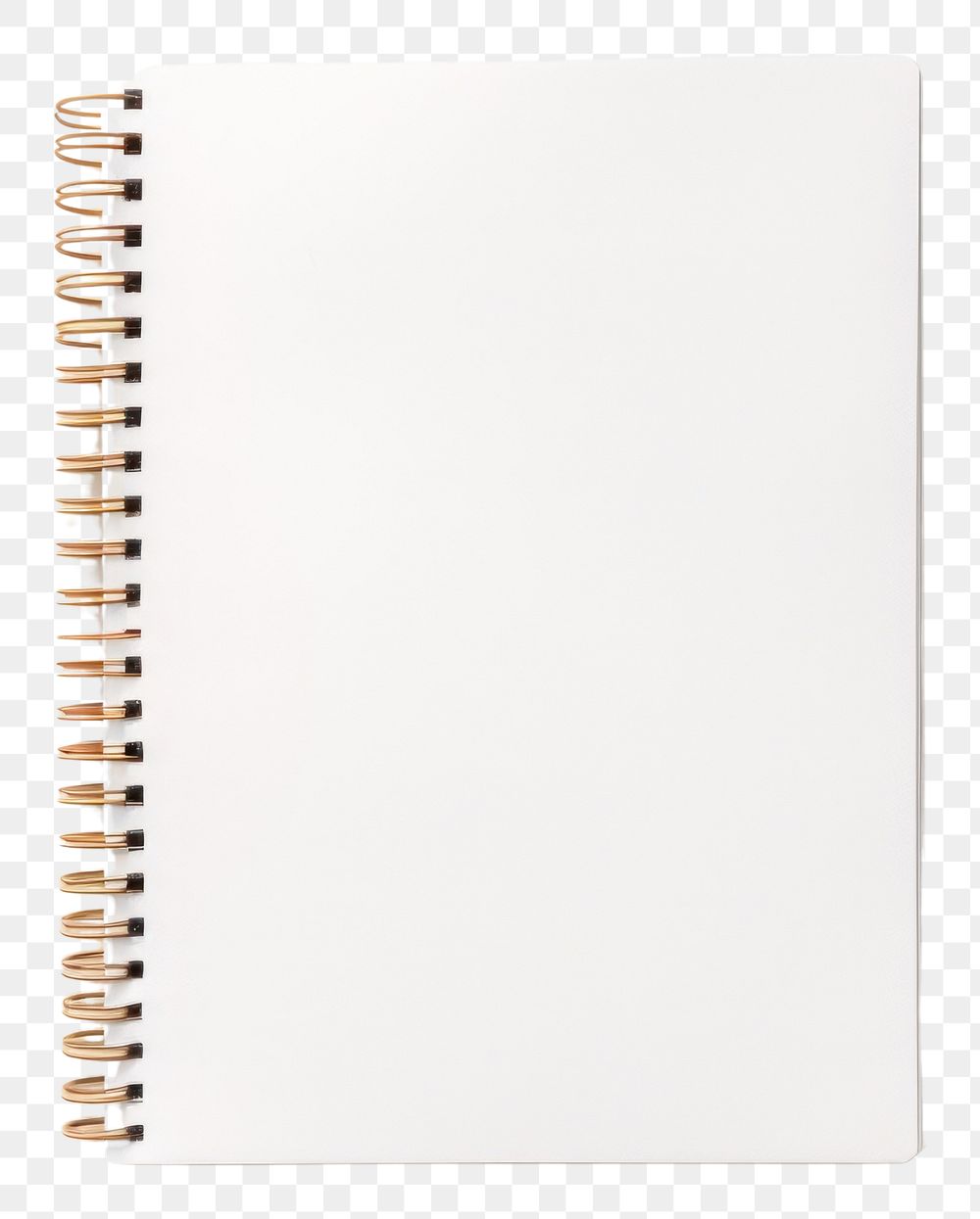 PNG Notepad mockup diary page publication.