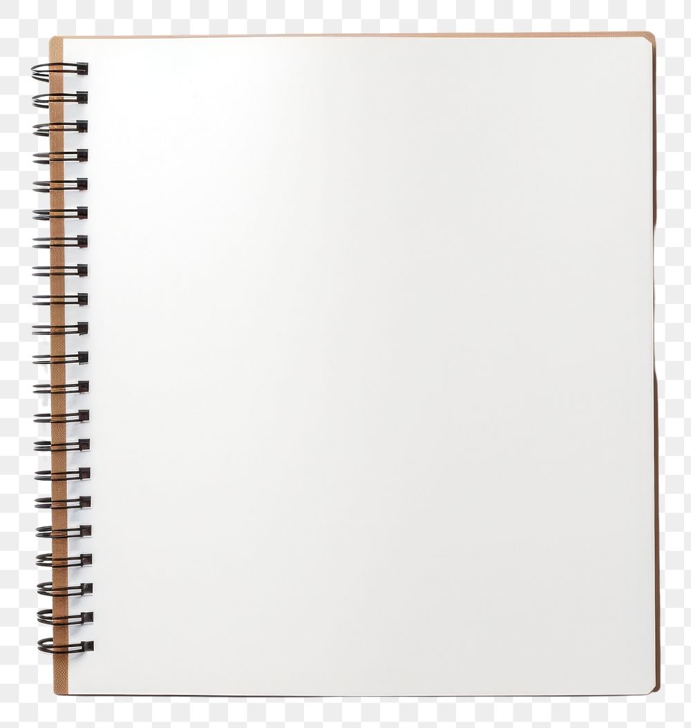 PNG Legal pad mockup diary page publication.