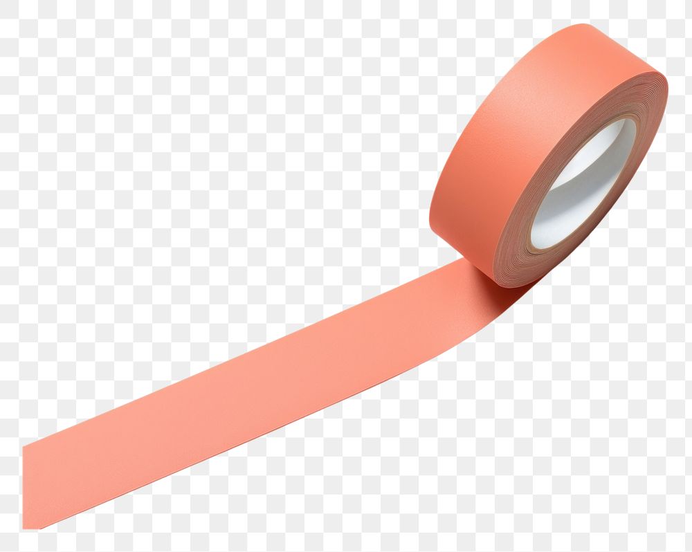 PNG Washi tape mockup circle bisque pink.