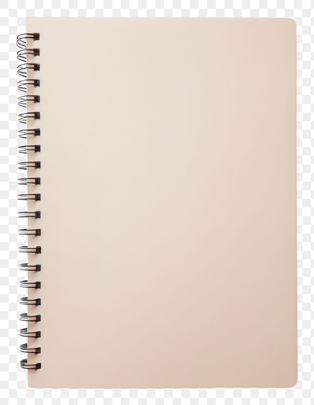 PNG Notepad mockup diary page publication.