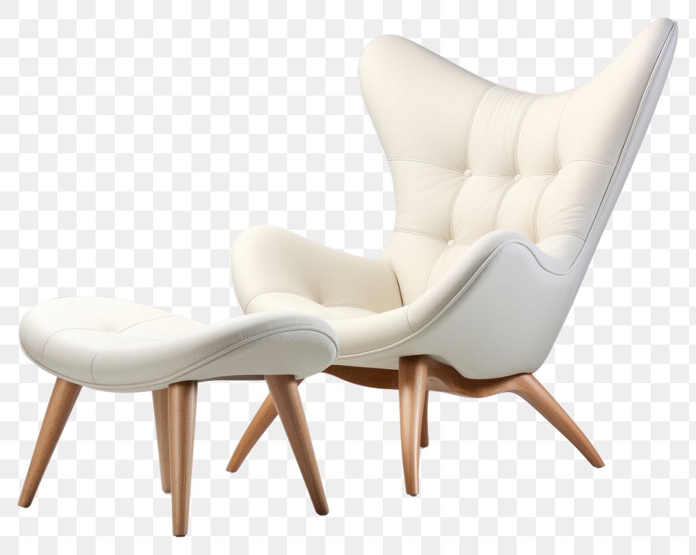 PNG  Arm chair furniture armchair white background.