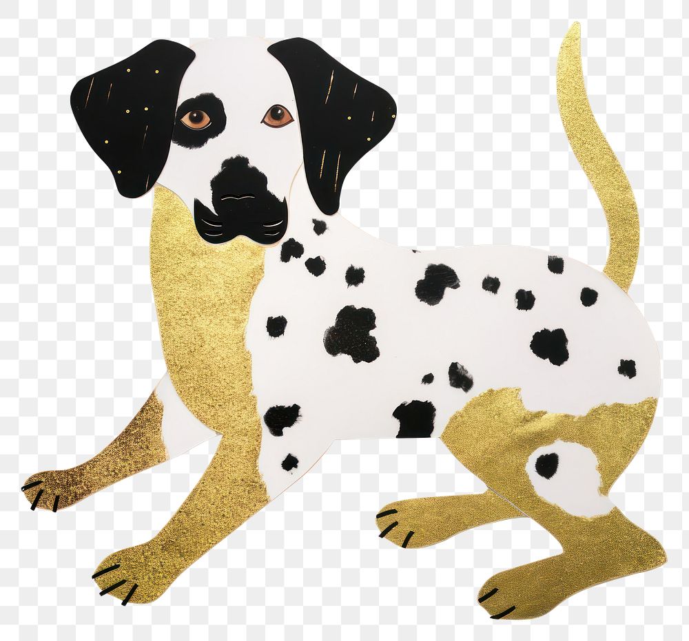 PNG  Dog shape ripped paper animal mammal pet.