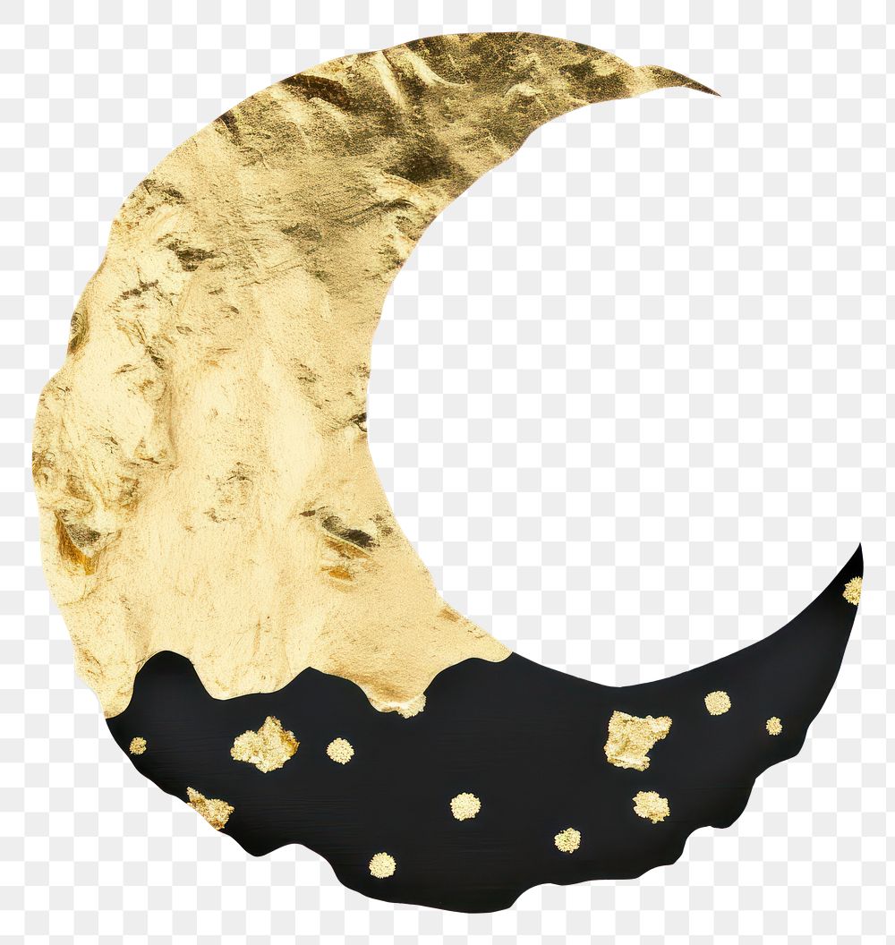 PNG  Moon ripped paper night white background moustache.