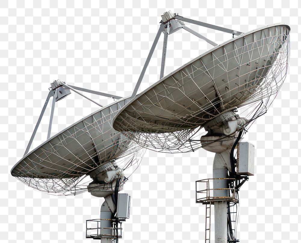 PNG  Dish antennas architecture broadcasting technology.