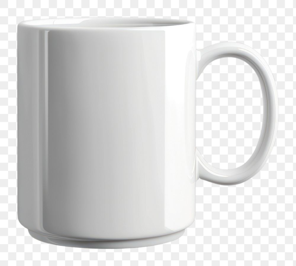 PNG Mug mockup coffee drink white.