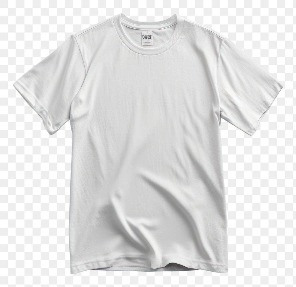 PNG Shirt mockup white t-shirt sleeve.