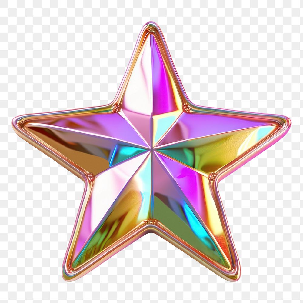 PNG Star icon jewelry white background celebration.