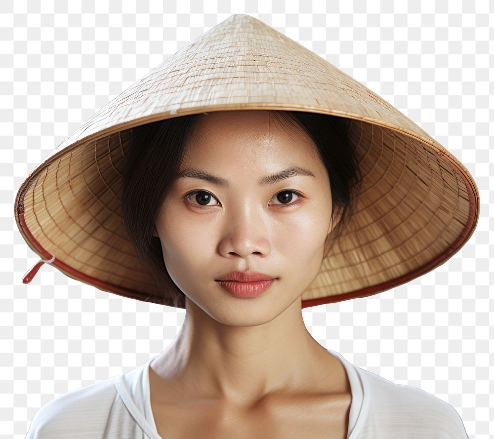 PNG Vietnamese woman adult white background relaxation.