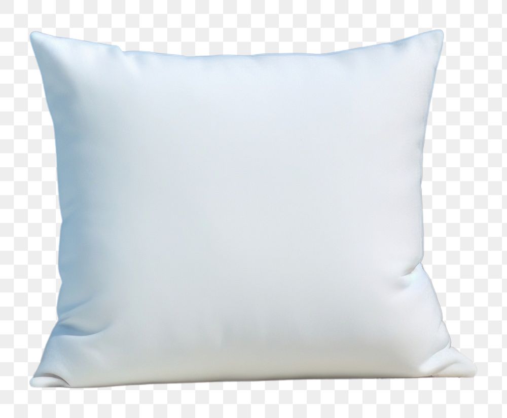 PNG White cushion pillow blue sky architecture.
