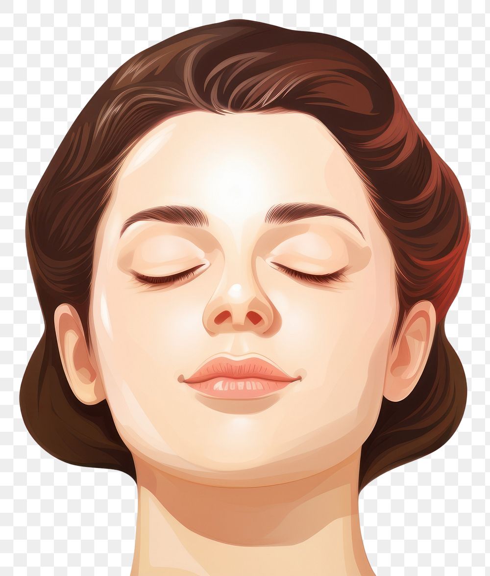 PNG Clipart head massage illustration portrait adult photography.