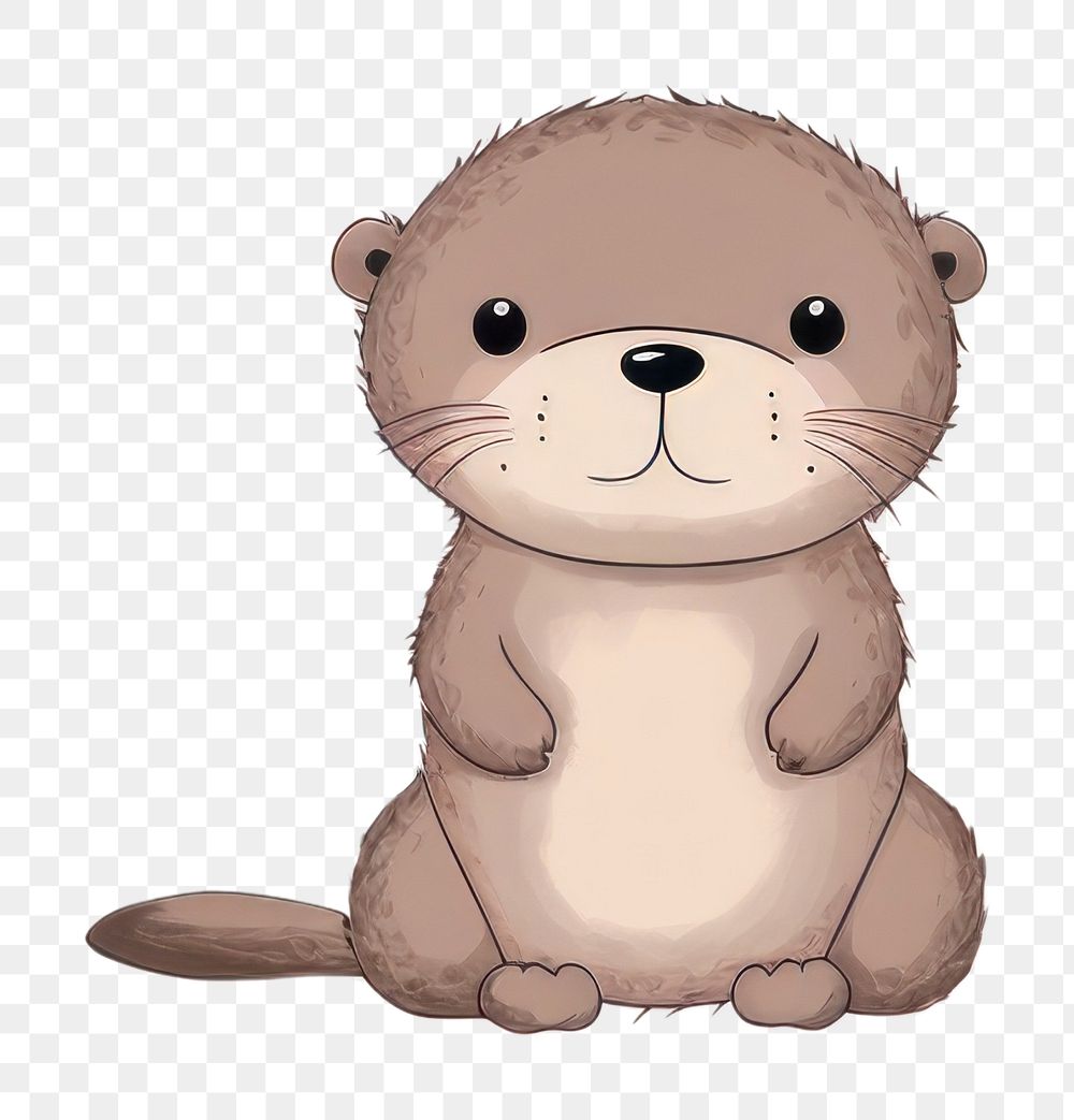 PNG Cute background mammal animal nature. AI generated Image by rawpixel.