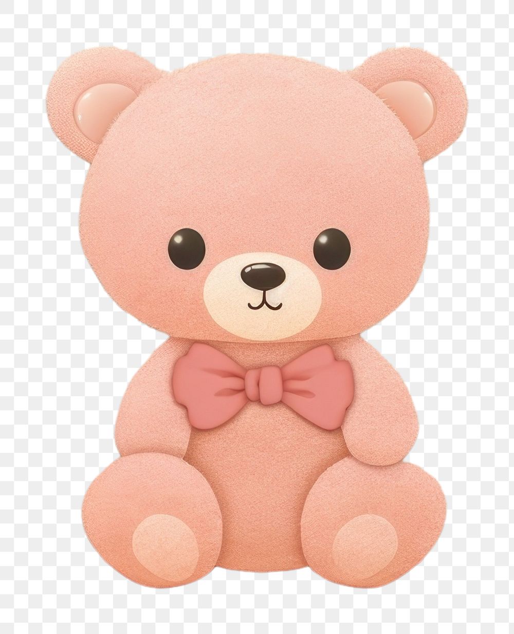 PNG Cute background cute bear toy. AI generated Image by rawpixel.