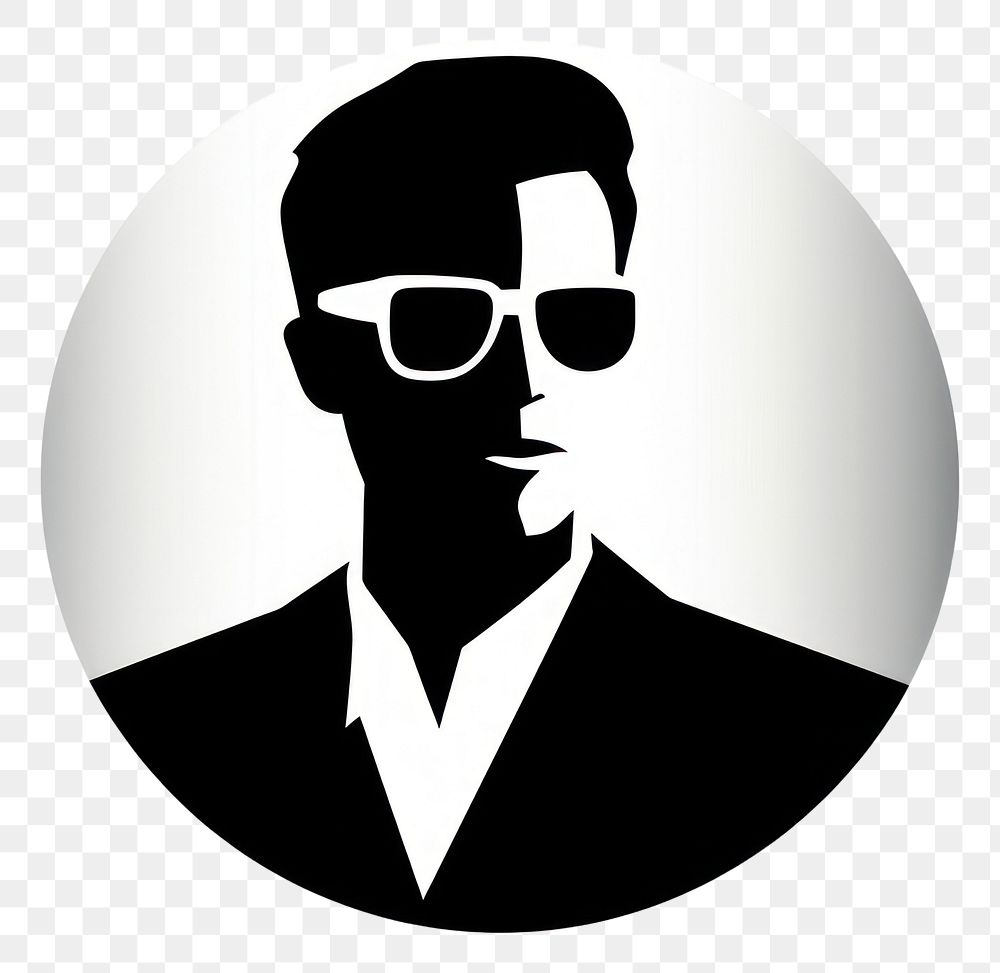 PNG Election icon glasses adult black.