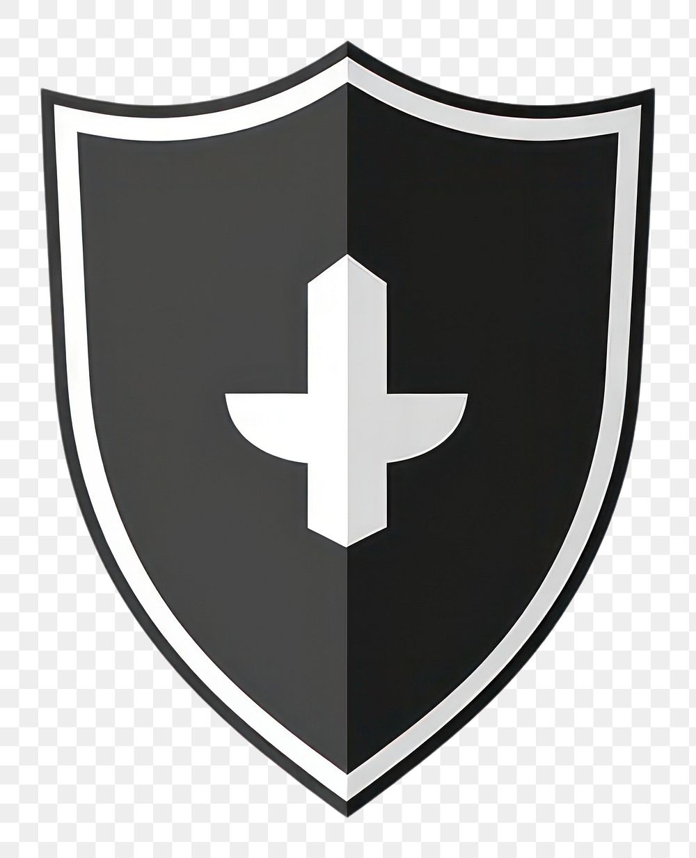 PNG Shield icon logo protection blackboard.