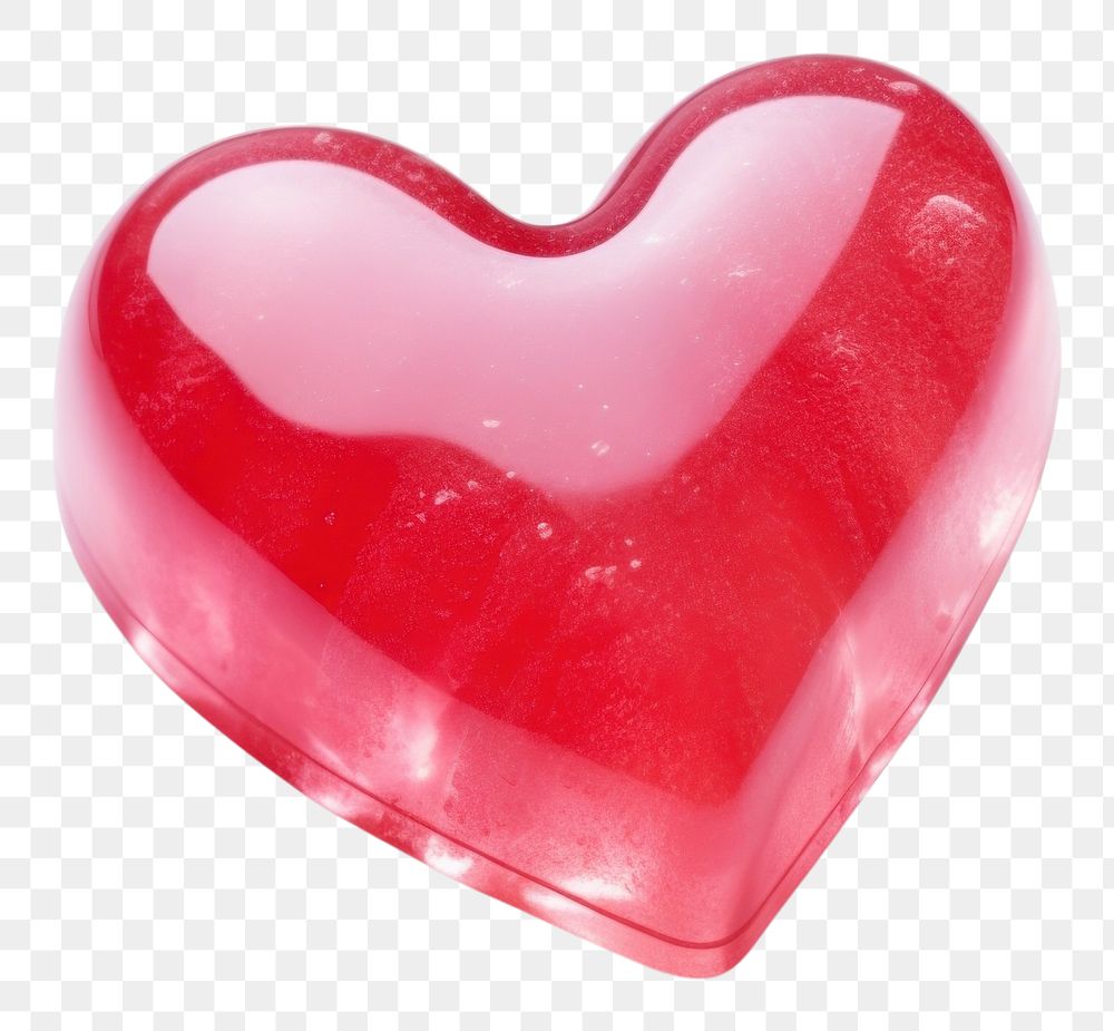 PNG Heart candy white background confectionery. 