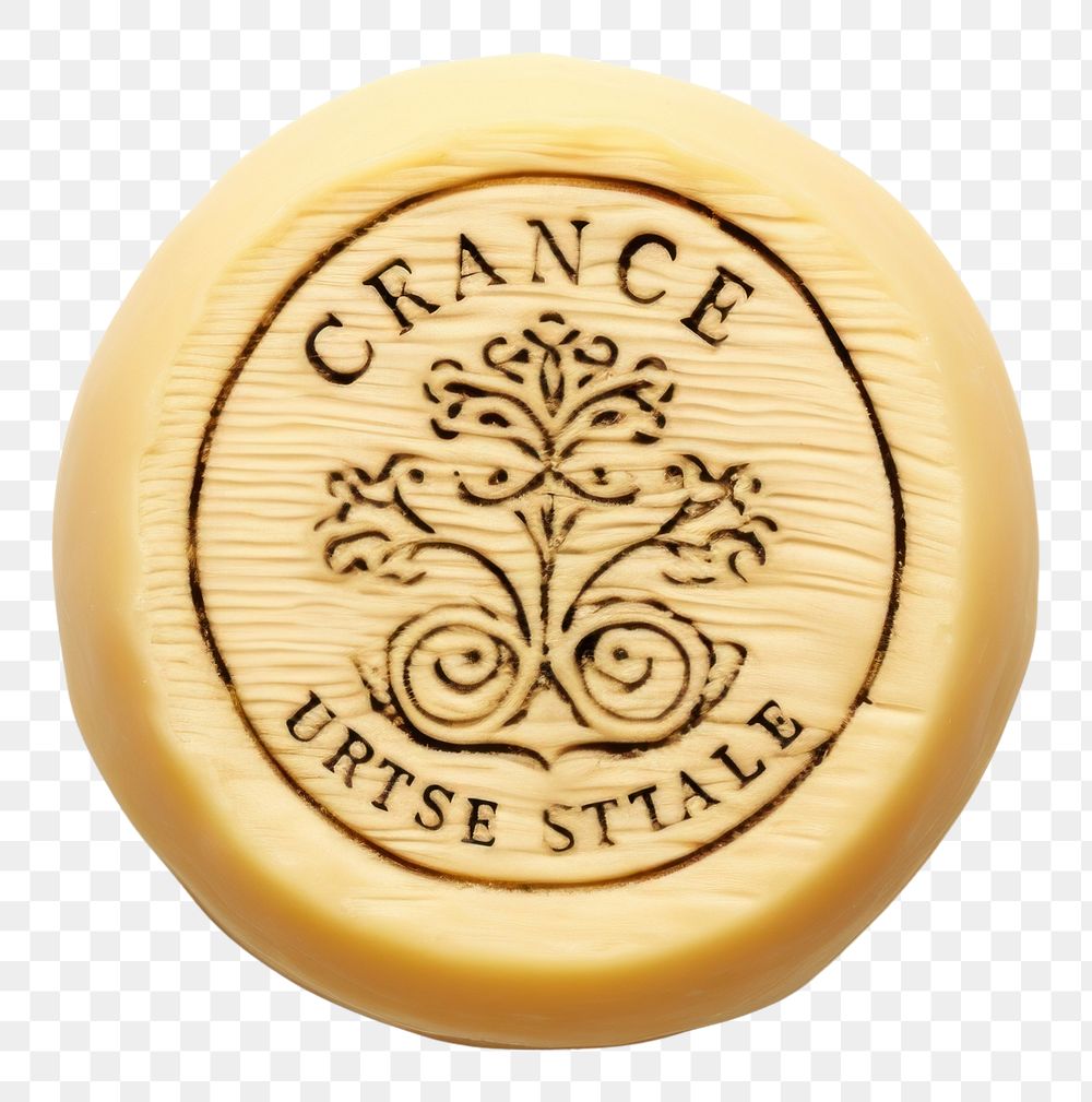PNG  Cheese Seal Wax Stamp text accessories accessory.