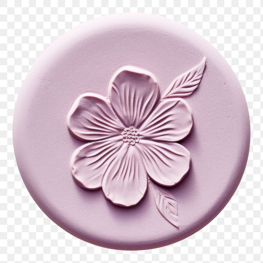 PNG  Flower Seal Wax Stamp food confectionery accessories.