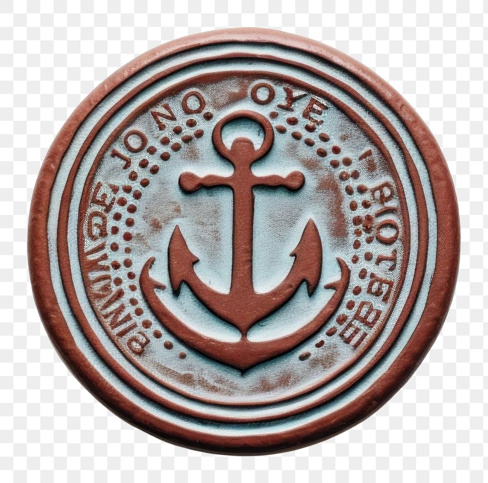 PNG  Seal Wax Stamp nautical imprint locket craft sea.