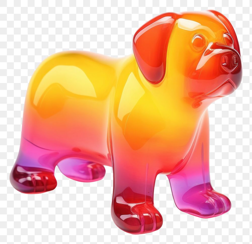 PNG Dog white background representation creativity. AI generated Image by rawpixel.
