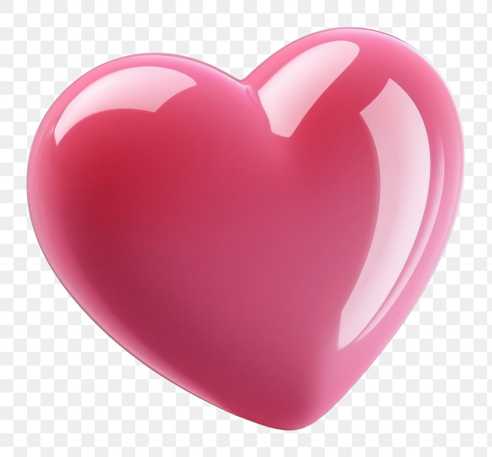 PNG Heart candy white background symbol