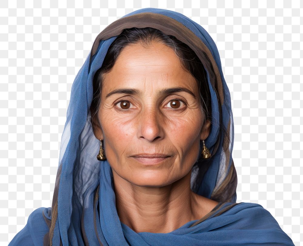 PNG Pakistani middle aged woman portrait photography sweatshirt.