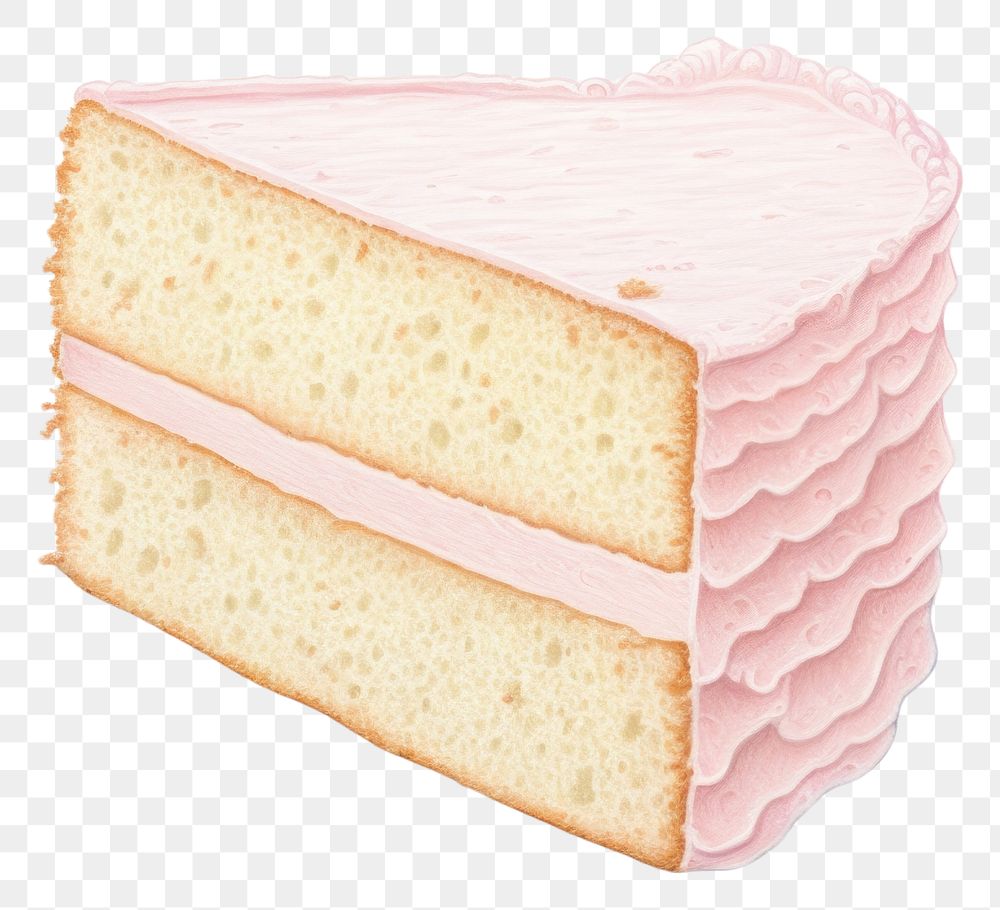 PNG  Chiffon cake dessert icing food.